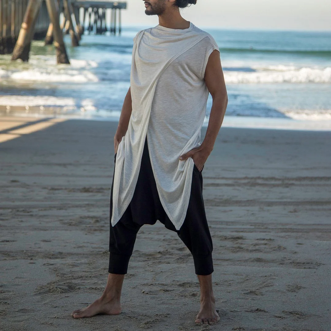 Oversized Sleeveless Top-inspireuse