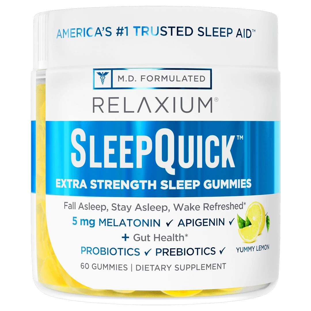 Relaxium SleepQuick Gummies 60Ct Greenwood Brands