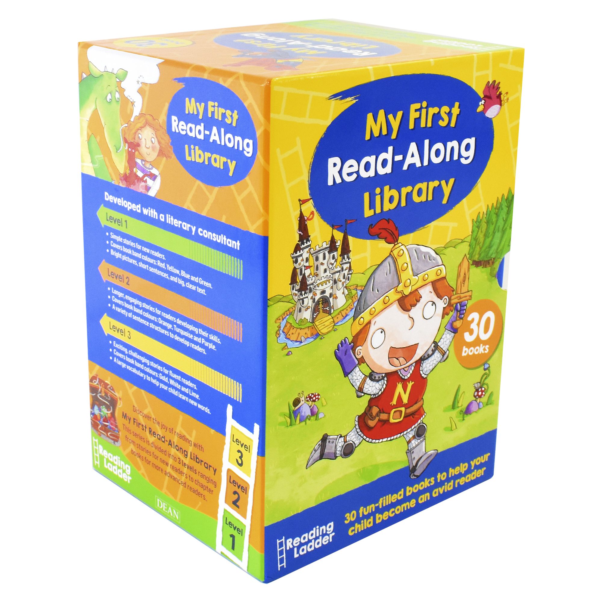 Reading Ladder My First ReadAlong Library 30 Books Box Set Edades 5