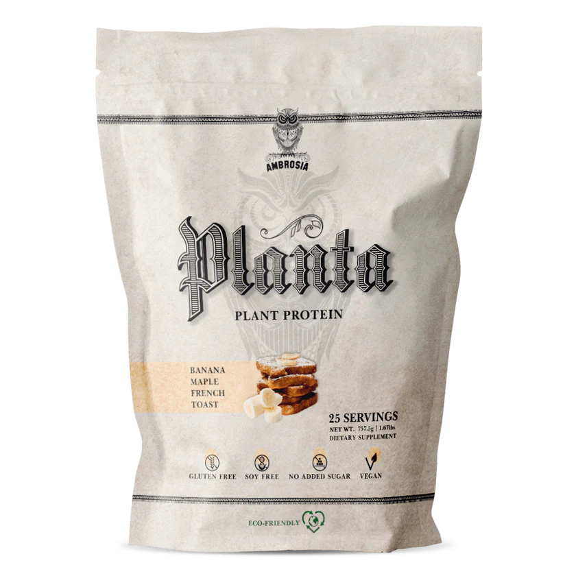 Planta Plant Protein Banana Maple French Toast 25srv Ambrosia Collective