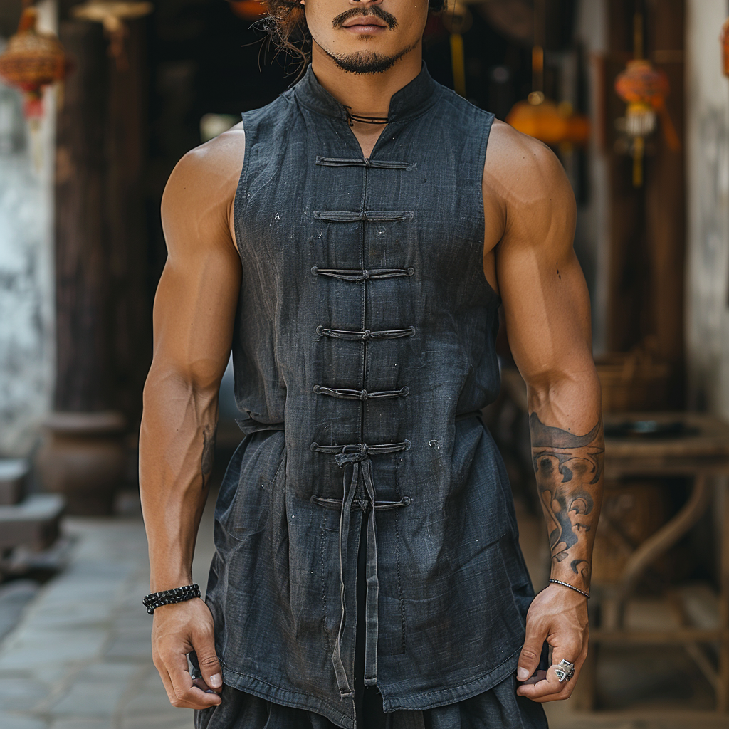 Linen Vest-inspireuse