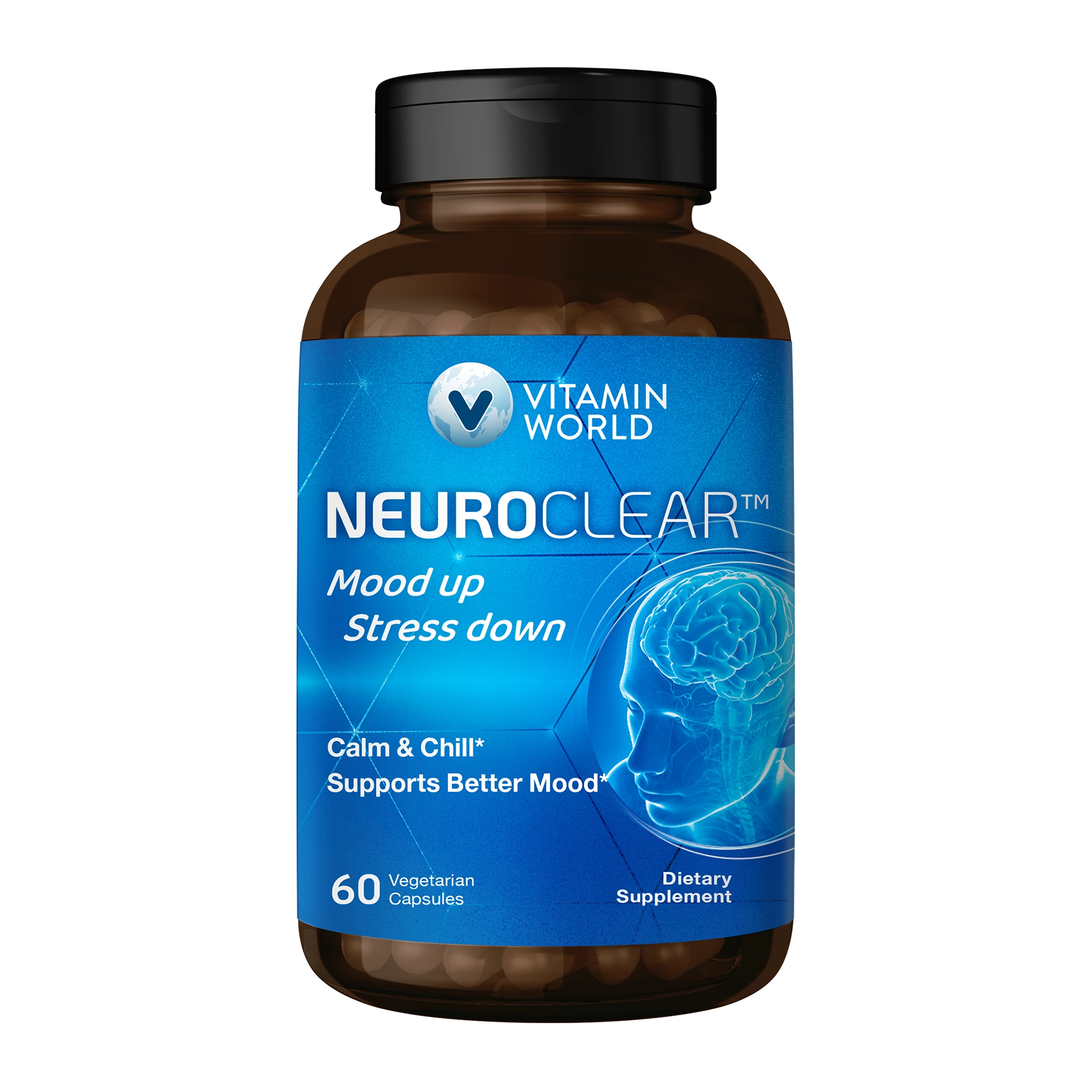 NeuroClear™ Mood Up – Stress Down 60ct ABN