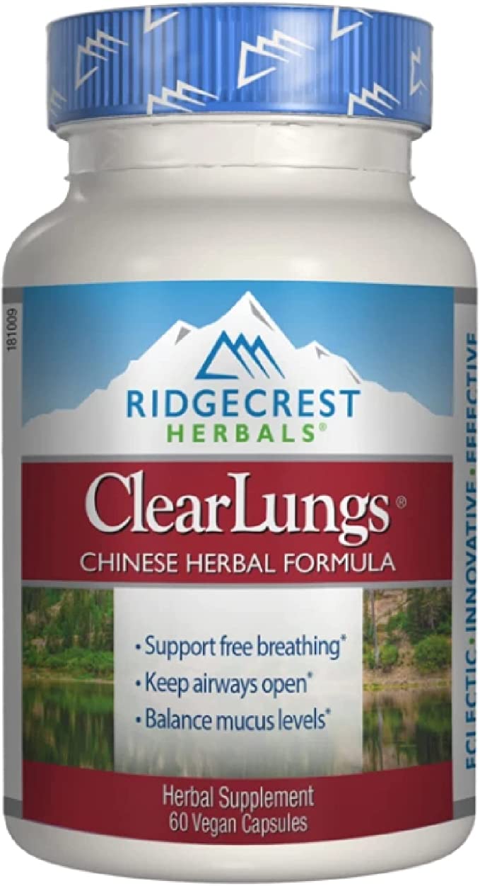 Clear Lungs Chinese Herbal Formula THRESHOLD ENTERPRISES LTD