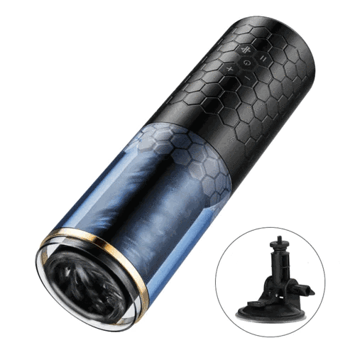 Storm Cup Thrusting Male Masturbator With Hand-free Base By Rose Toy