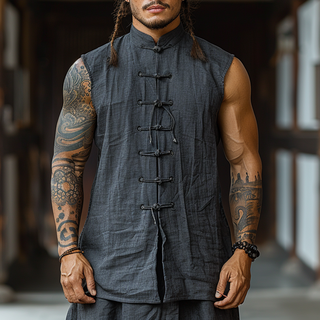 Linen Vest-inspireuse
