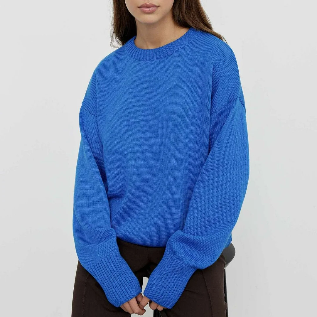 Autumn/Winter New Sweater Round Neck Loose Fit