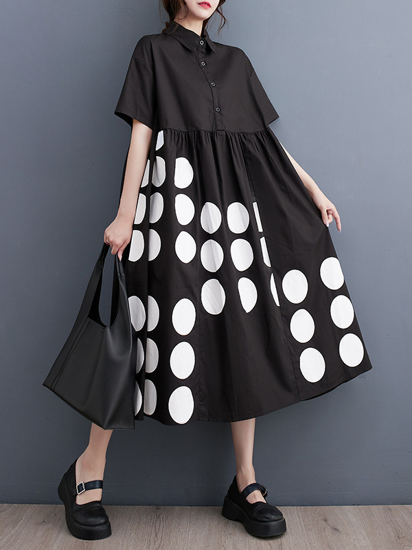 Emma Casual A Line Midi Dress With Pockets In Soft Fabric