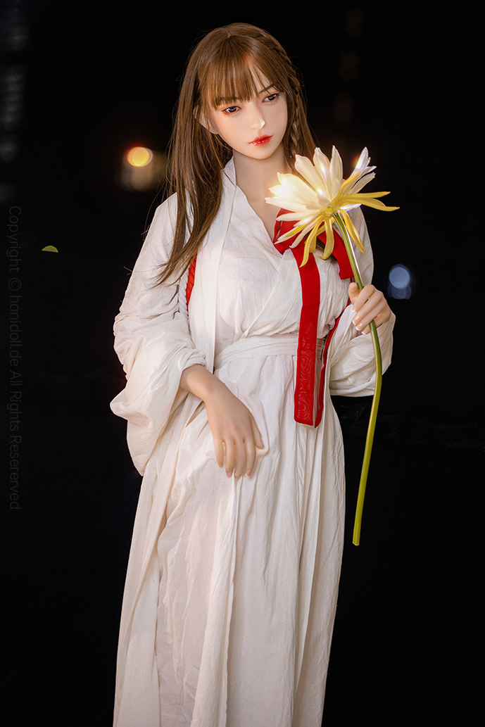 Hanidoll 165cm Normale Brüste TPE ganzer Körper Sexpuppe sexspielzeug H3084