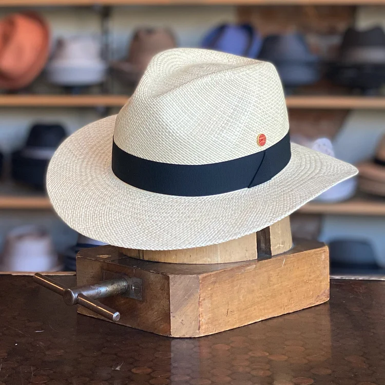 Can be rolls up for packing -Handmade panama hat-Gedeon