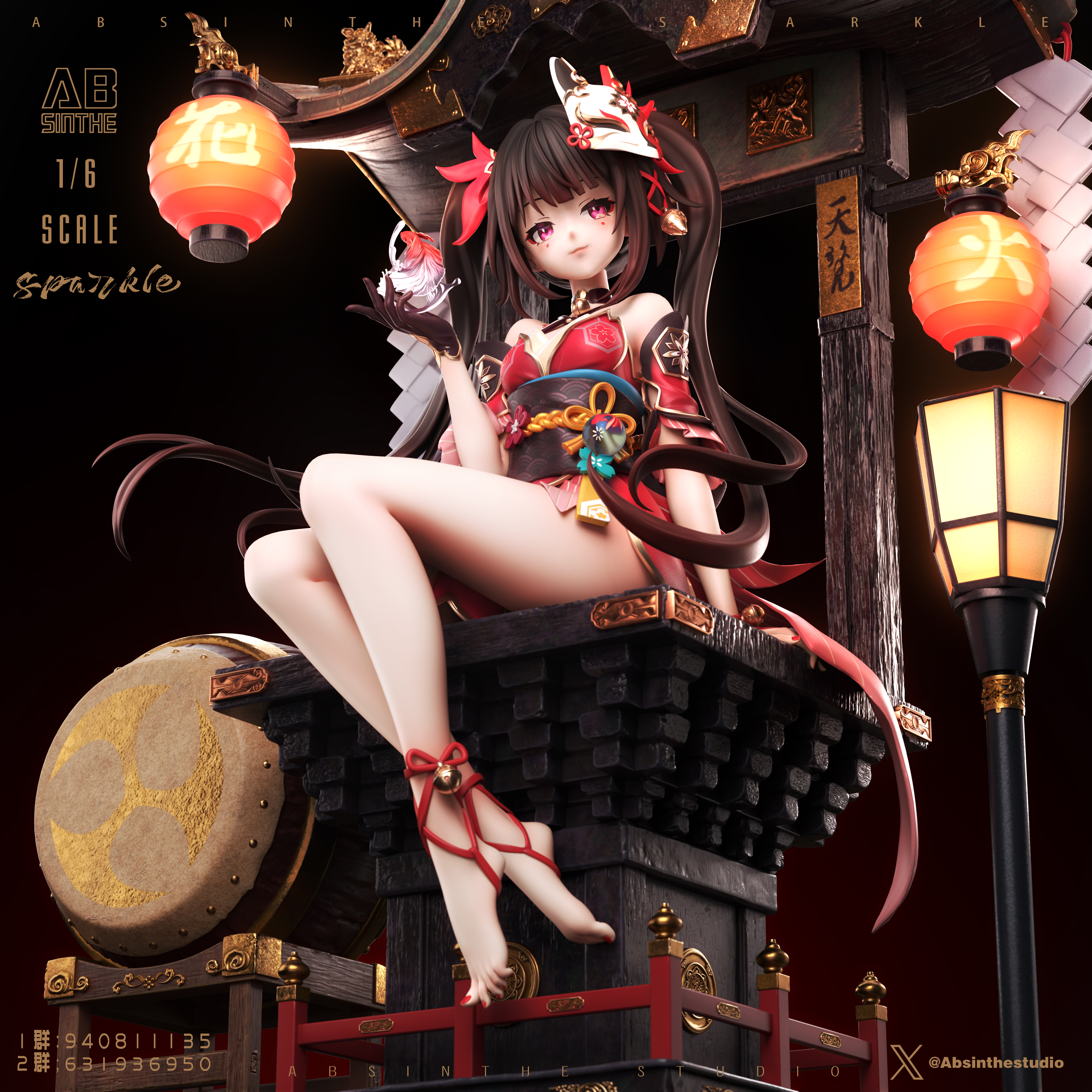 PRE-ORDER ABsinthe Studio - Honkai: Star Rail Sparkle 1/6 Statue(GK) (Adult 18+)-