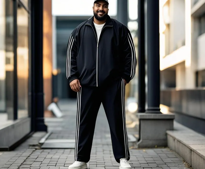 men's big and tall jogging suits for casual jogging