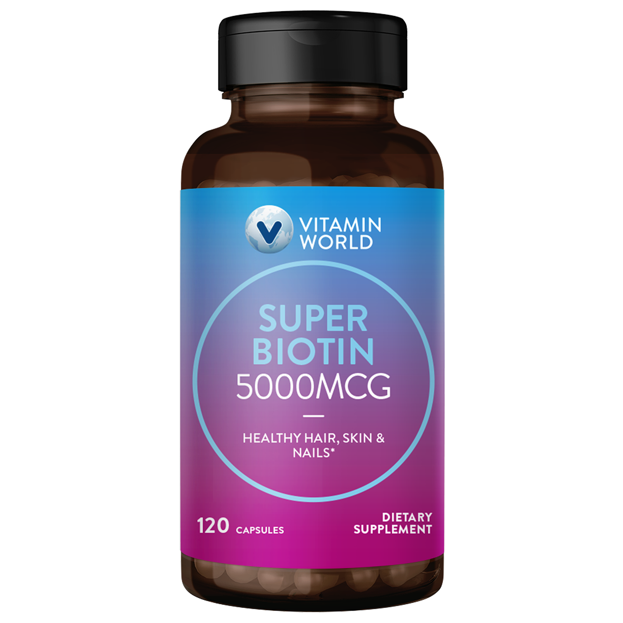Super Biotin for Healthy Hair, Skin, & Nails ROBINSON PHARMA