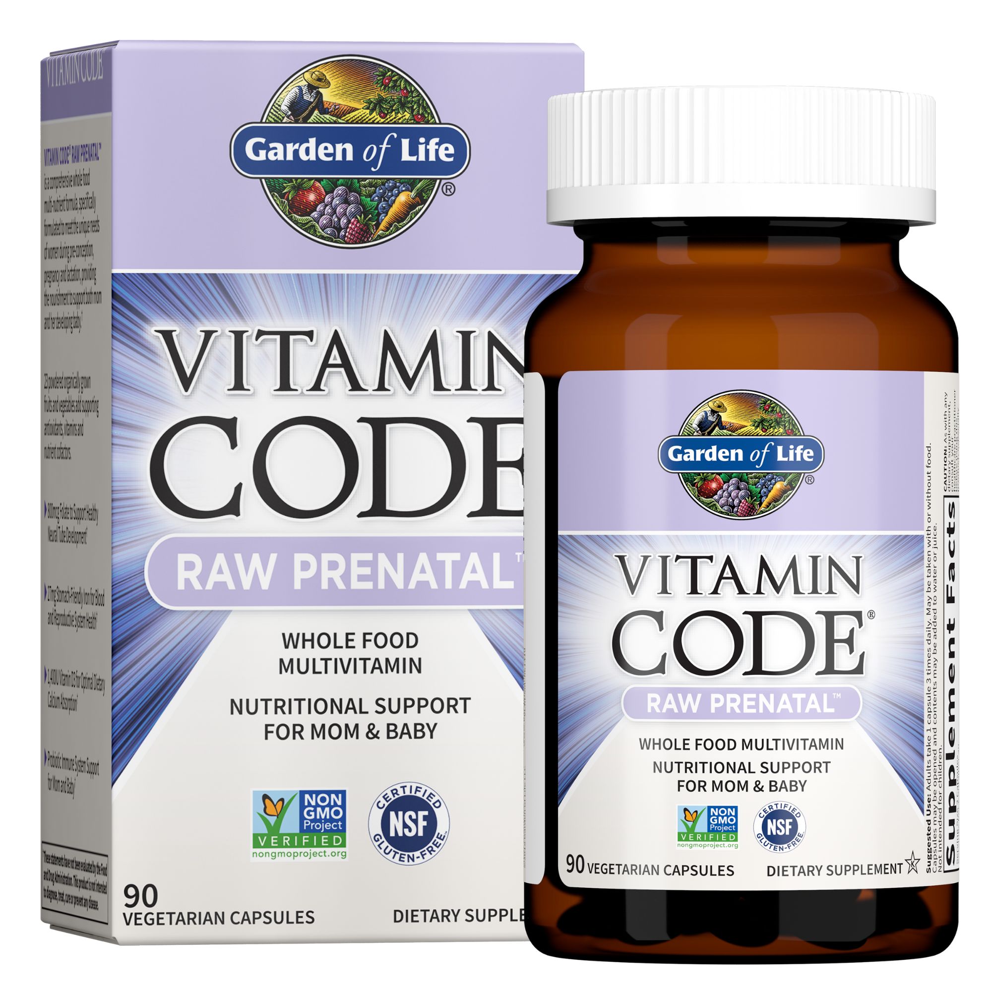 Vitamin Code® - RAW Prenatal GARDEN OF LIFE