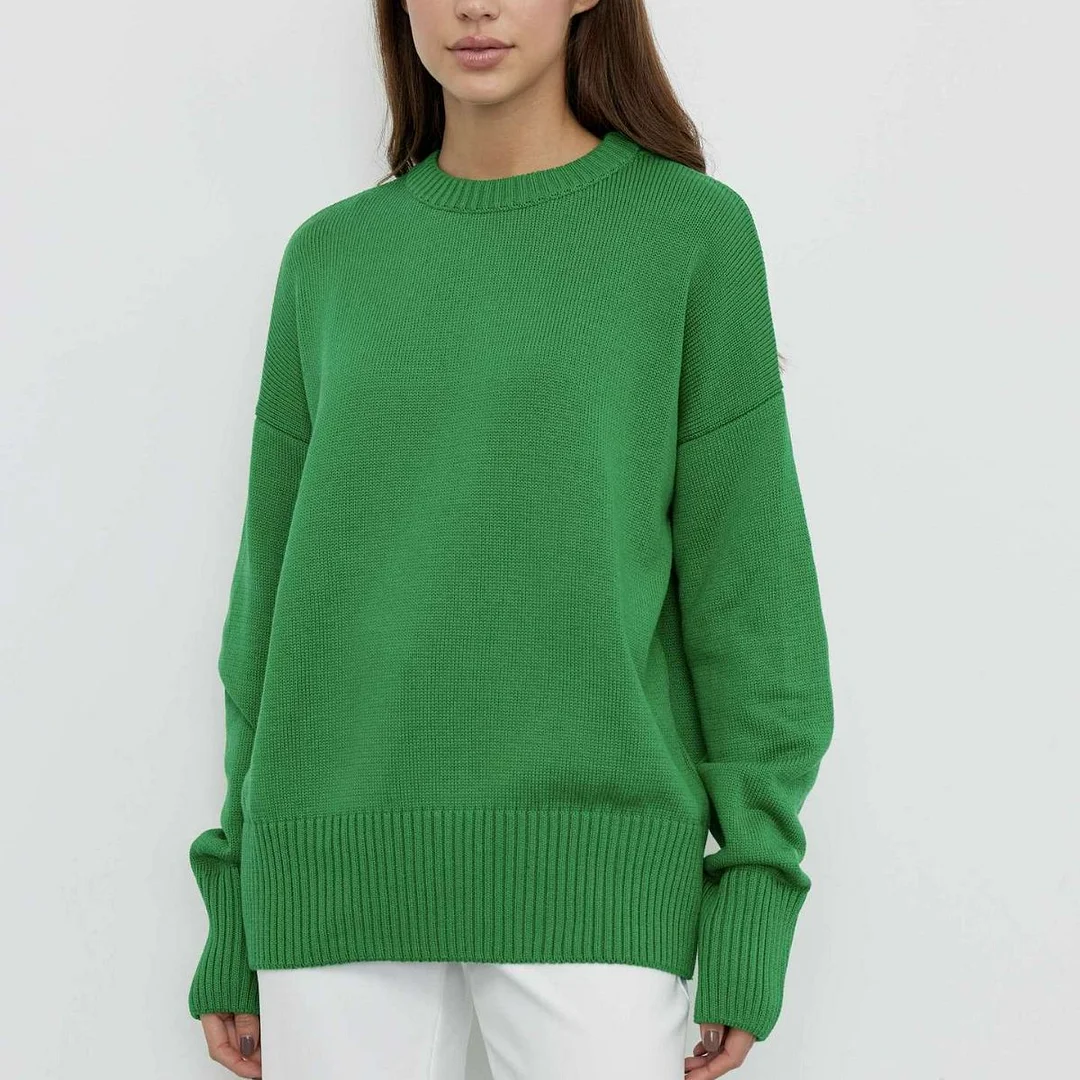 Autumn/Winter New Sweater Round Neck Loose Fit