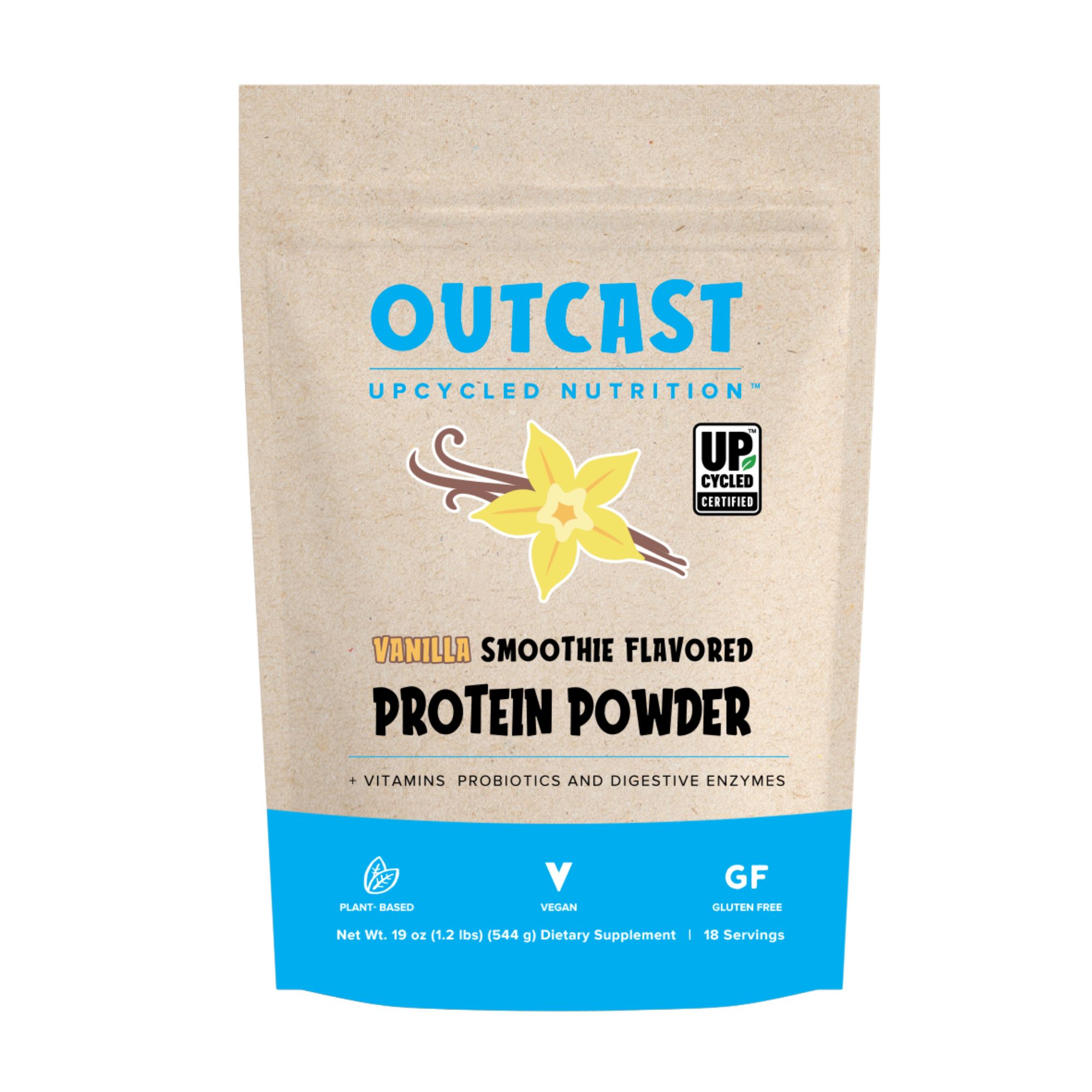 Vanilla Smoothie Protein Powder OUTCAST FOODS INC