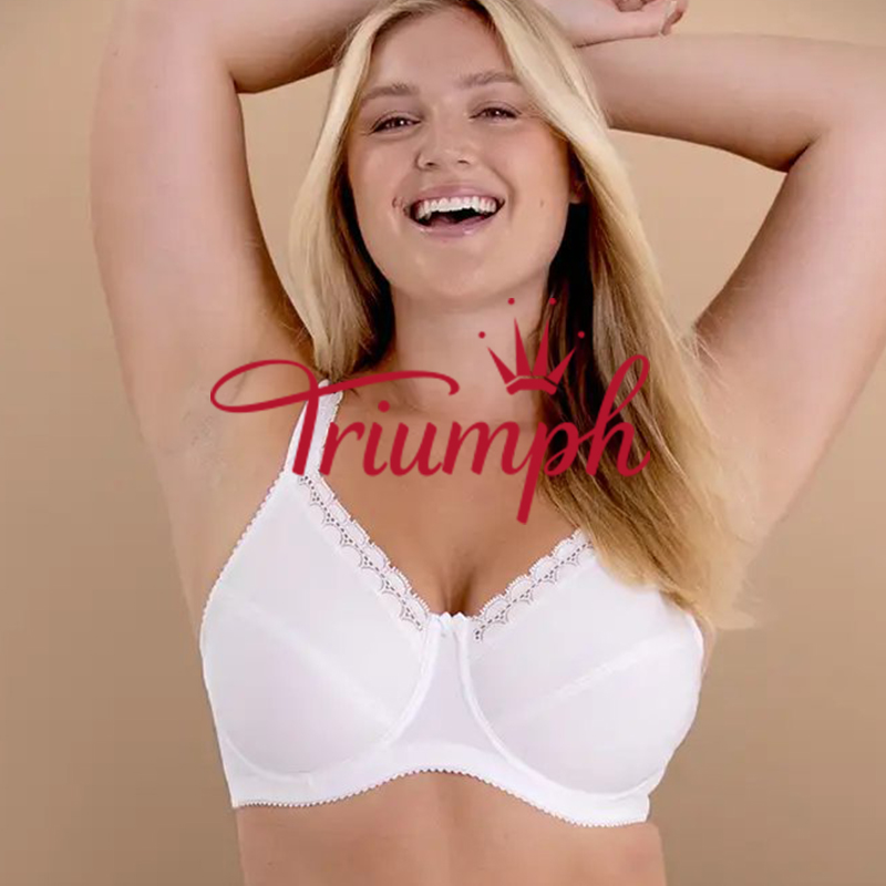 Triumph- 3 gabali?Ērts push-up krūšturis no tīras kokvilnas✨✨