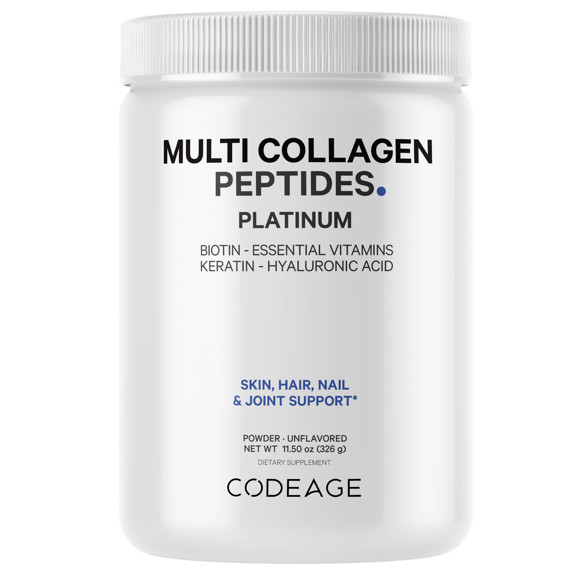 Platinum Multi Collagen Peptides Powder CODEAGE LLC