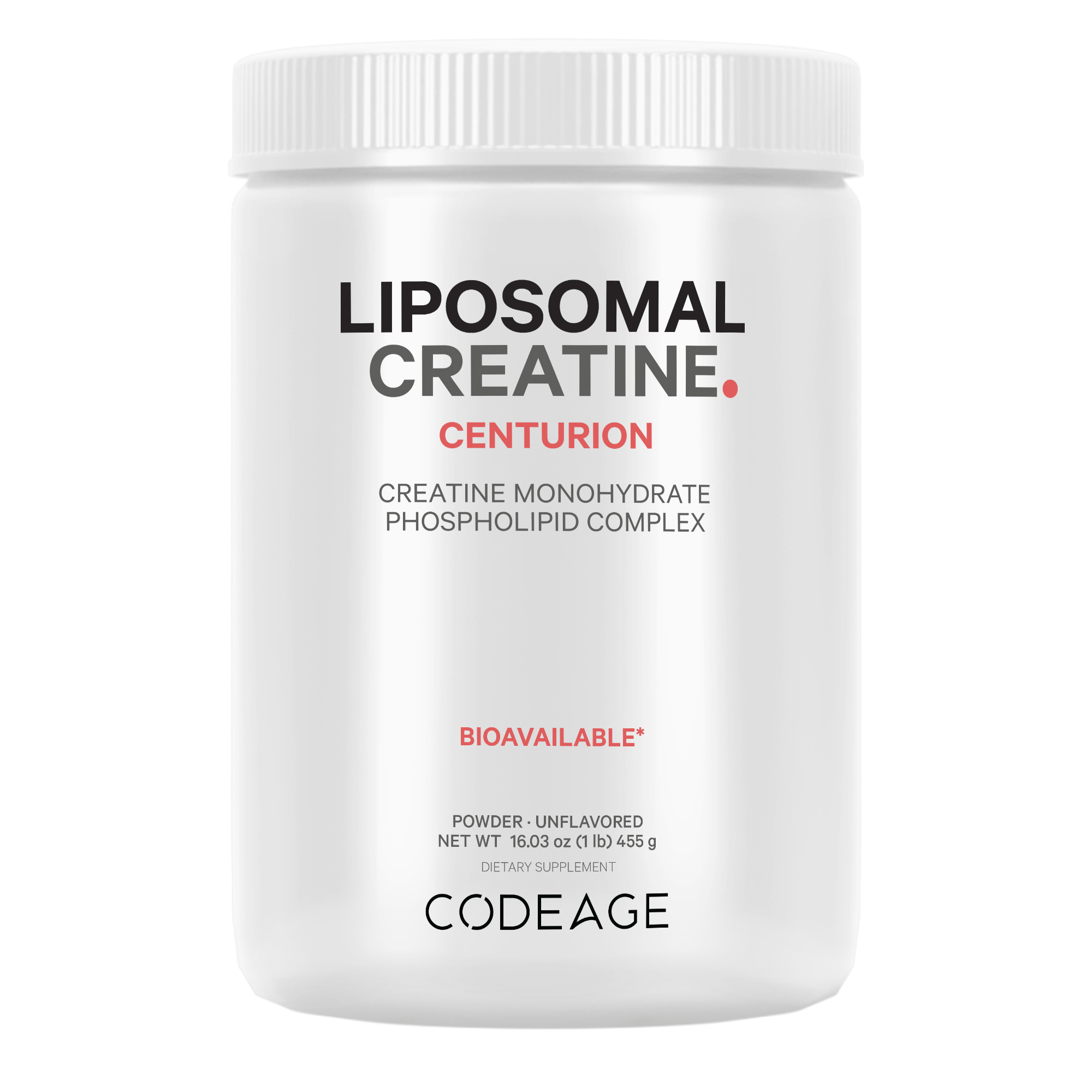 Creatine Monohydrate 455G CODEAGE LLC