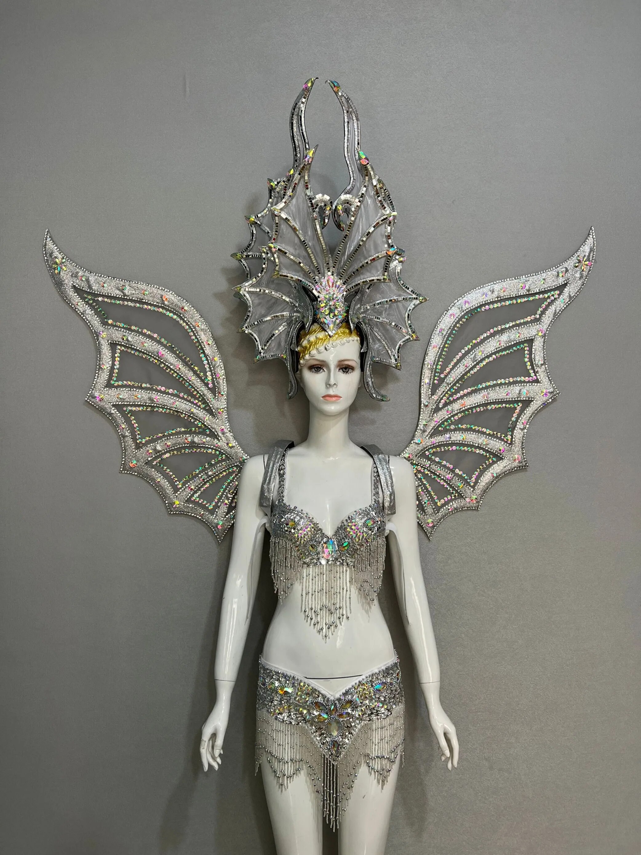 VCSHOES HEADDRESS FEATHERS SAMBA CARNIVAL HALLOWEEN PARTY LATIN DANCE BAR PERFORMANCE HAT MASQUERADE