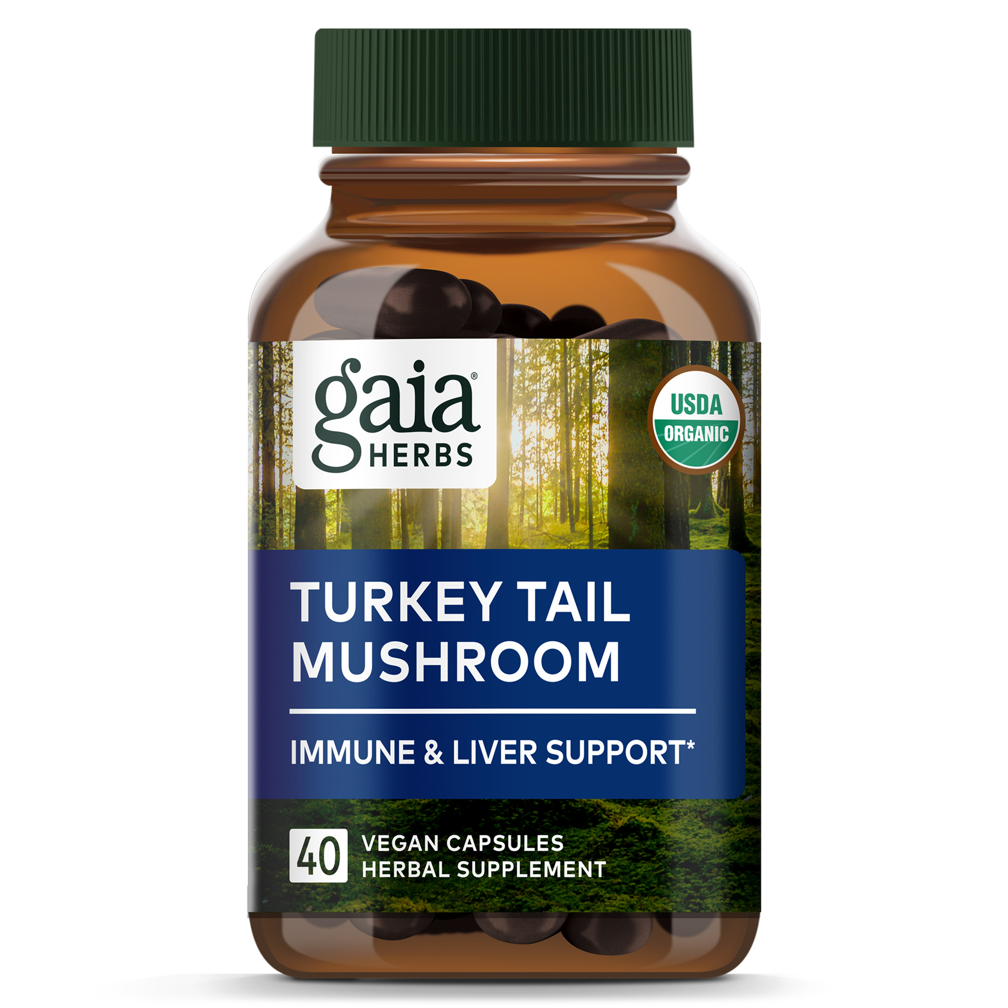Turkey Tail Mushroom GAIA HERBS
