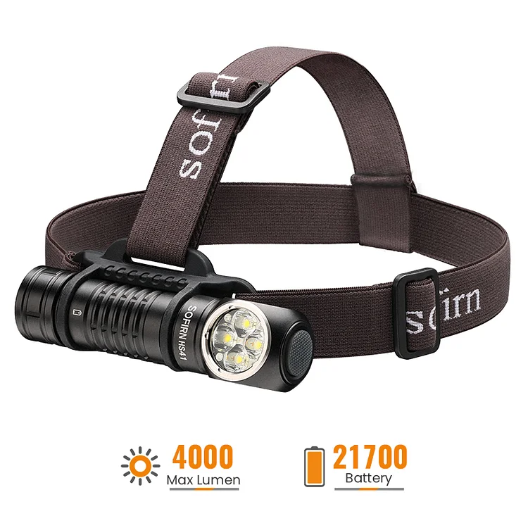 Sofirn HS41 4000 Lumens Rechargeable Headlamp 