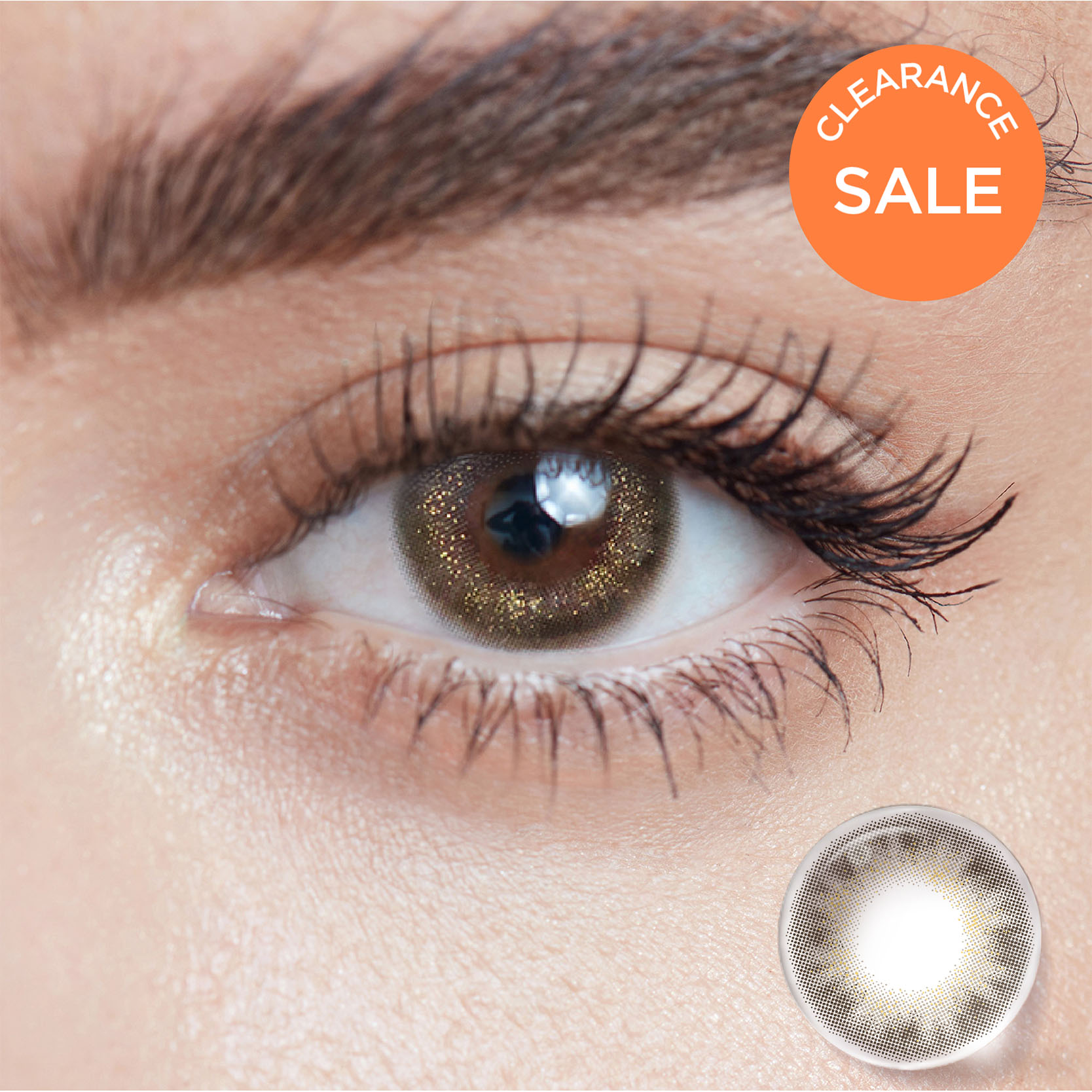 Natural Brown Colored Contacts Eye Lenses Color Contact Lens for Make-up Contacts  Non Prescription - China Color Contact Lens and Contact Lens price