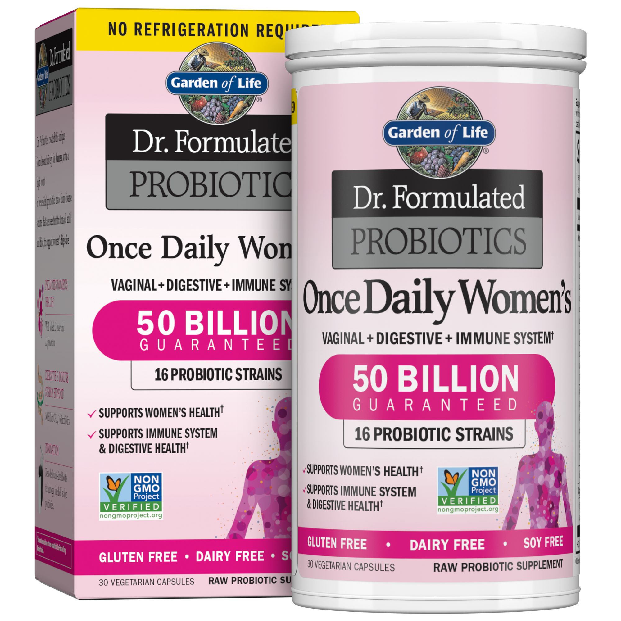 Dr. Formulated Probiotics Once Daily Women's SS GARDEN OF LIFE