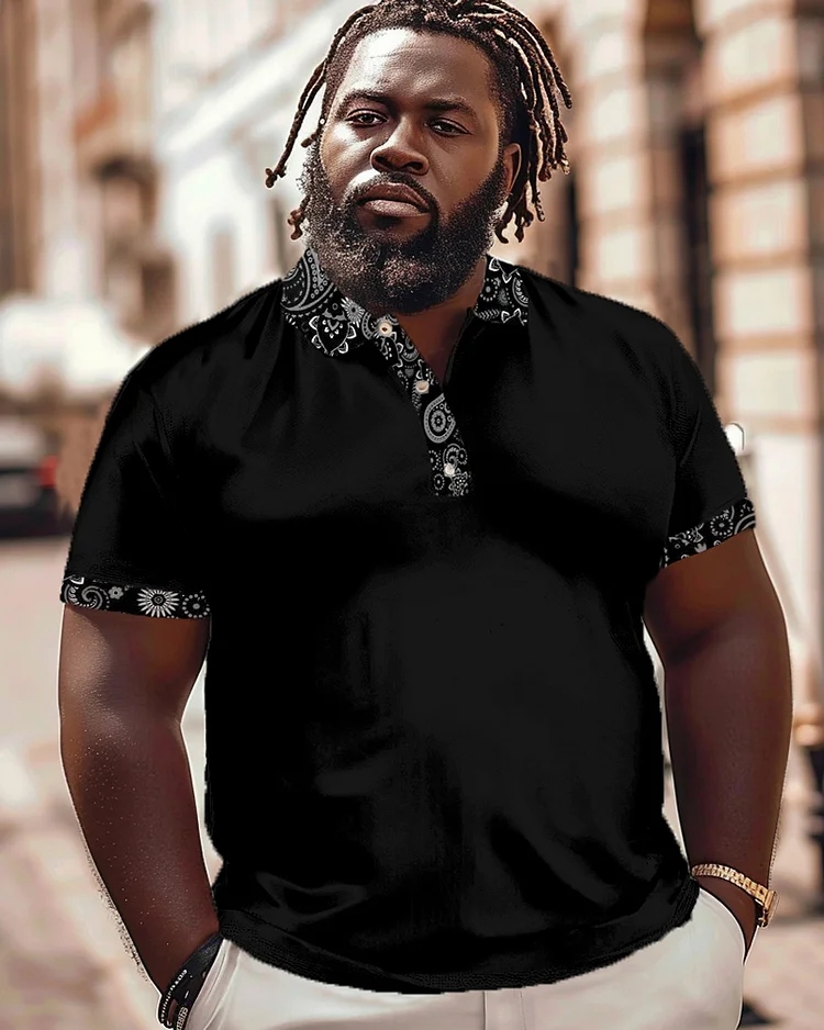 Plus-size polo t-shirts