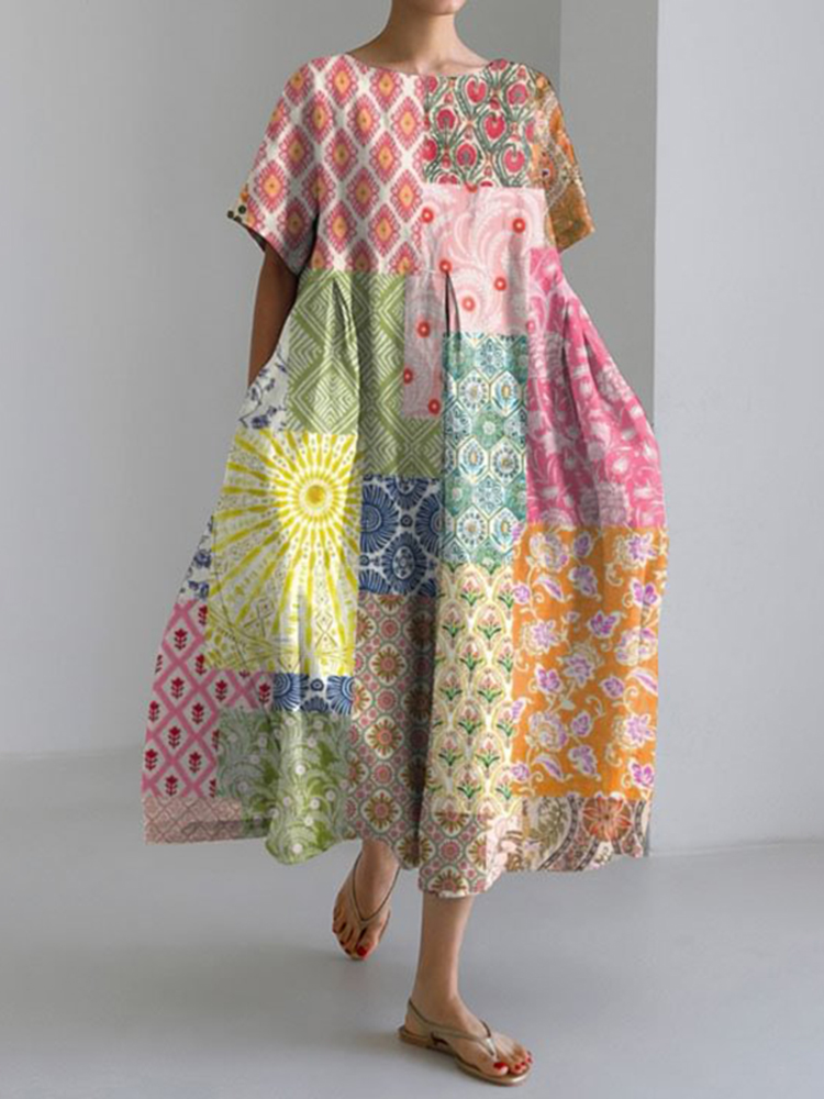 Rivka - Patchwork Dress main image 0