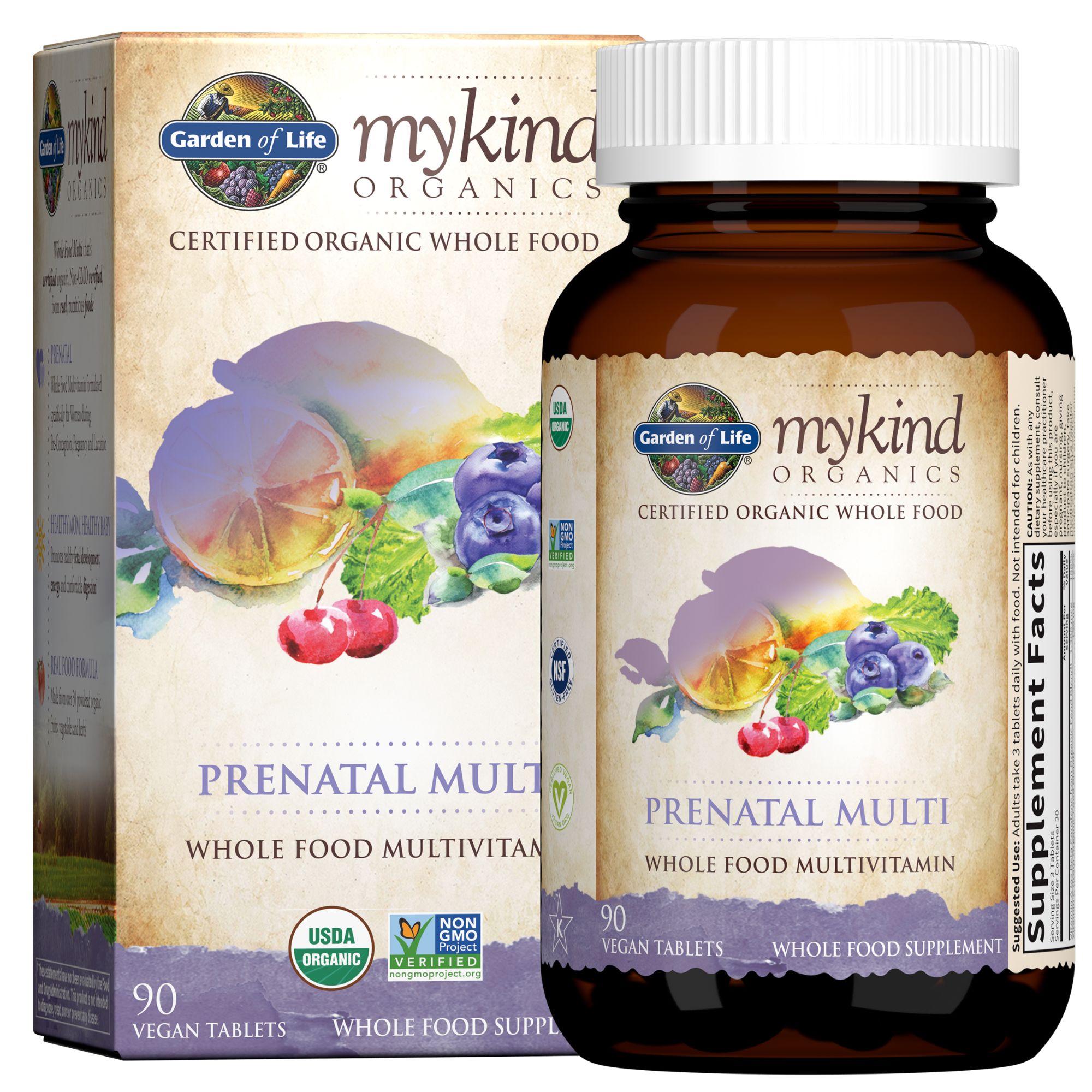 mykind Organics Prenatal Multi GARDEN OF LIFE