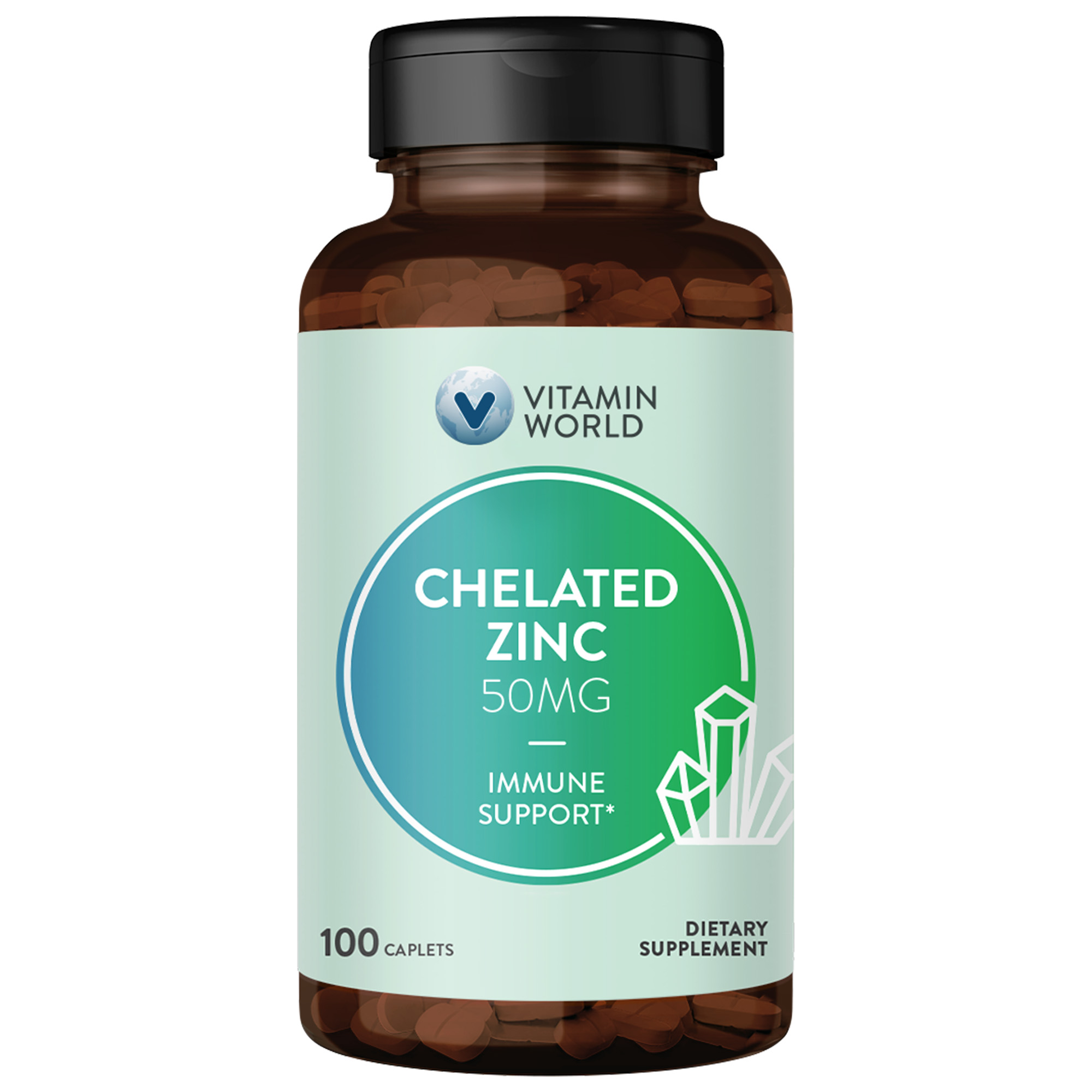Chelated Zinc 50 mg. AMERICA'S BEST NUTRITION