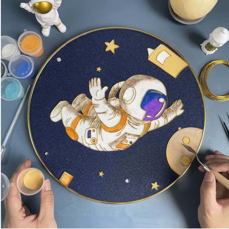 The Starry Night - Cloisonne DIY Painting Kits