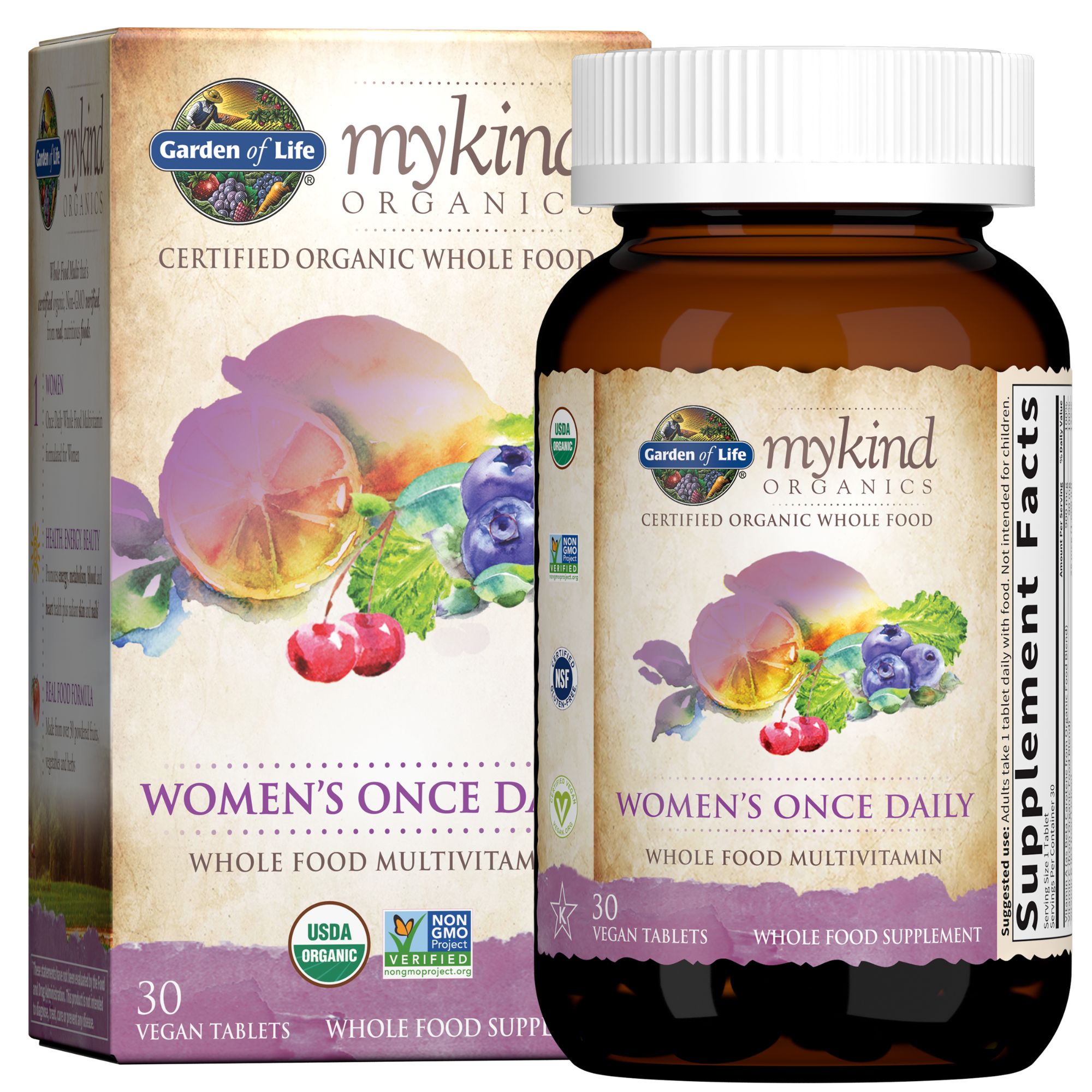 mykind Organics Women's Once Daily Multi GARDEN OF LIFE