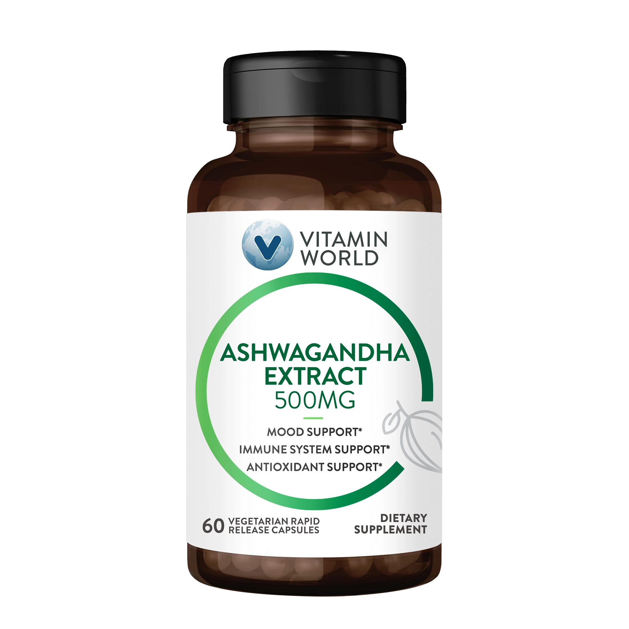 Ashwagandha 500 mg. AMERICA'S BEST NUTRITION