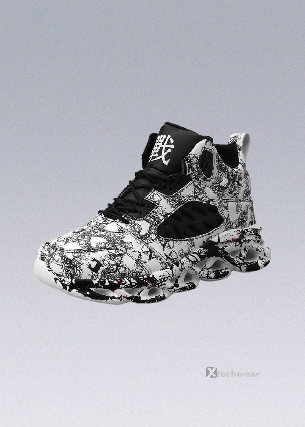 "戦" Battle Sneakers Techwear - X techwear-x