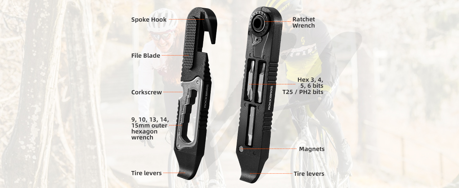 Multifunctional Bike Tool Kit