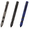 Multifunctional ballpoint pen student six-in-one design creative gel pen outdoor compass flashlight portable pen