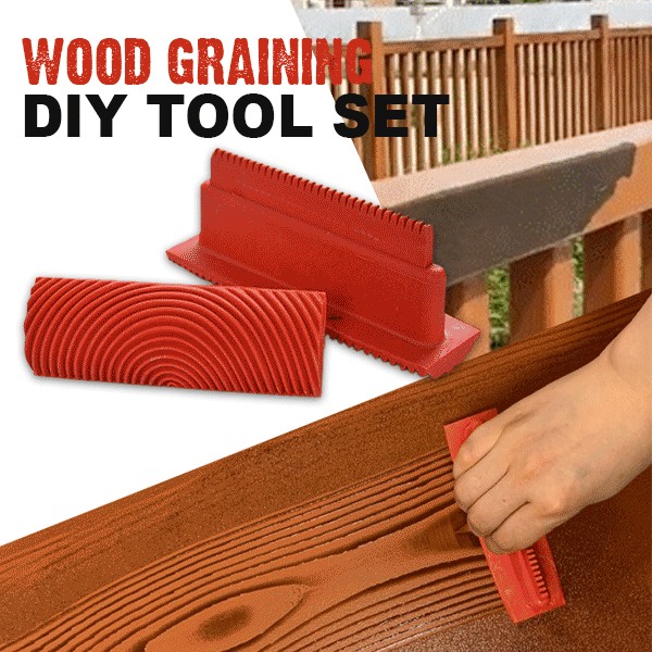 Wood Graining DIY Tool Set