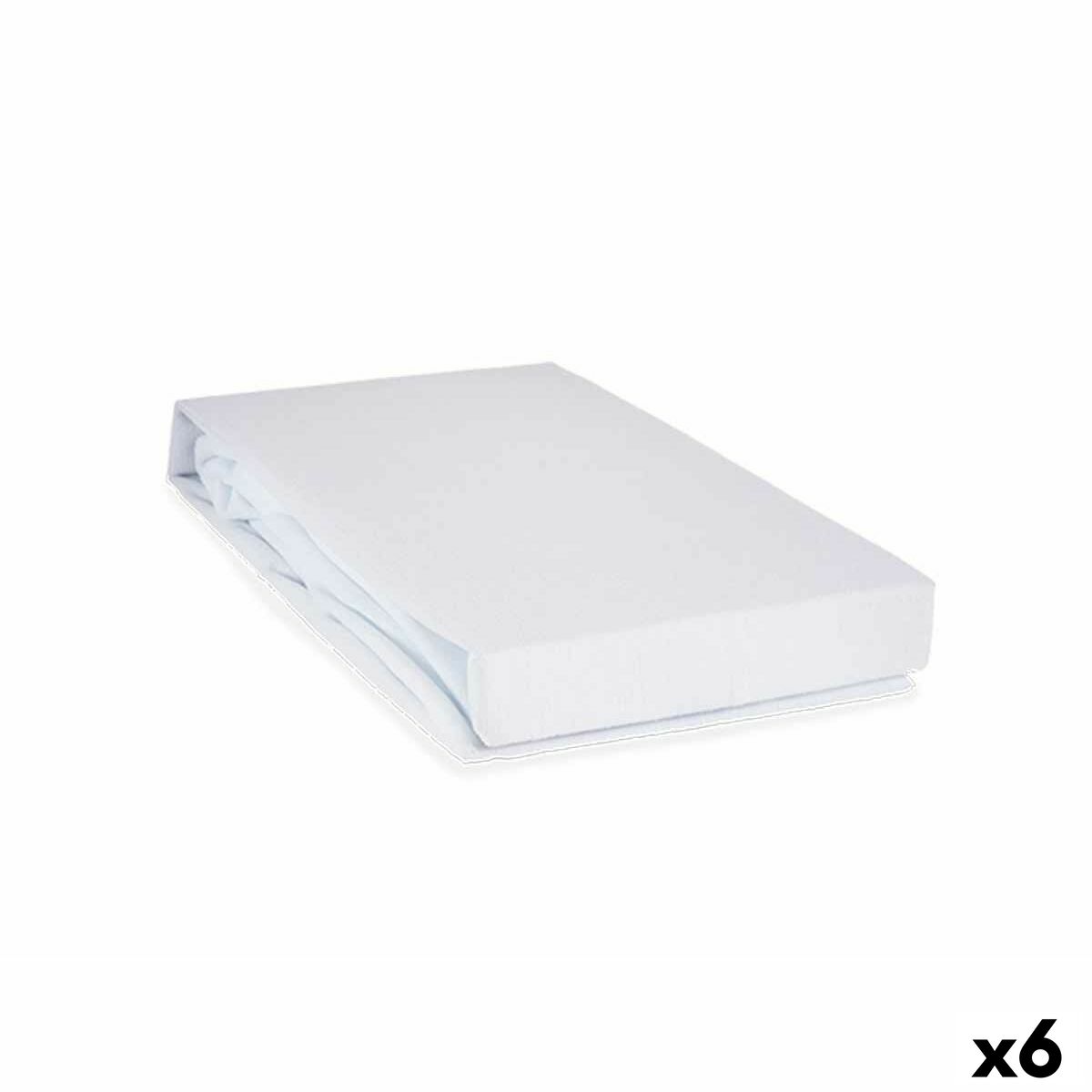 Mattress protector Gift Decor White 135 x 195 cm