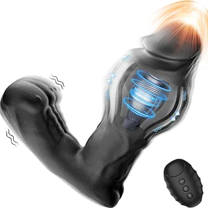 Thrusting Expanding Anal Dildo Vibrator Prostate Massager Anal Plug Remote Control