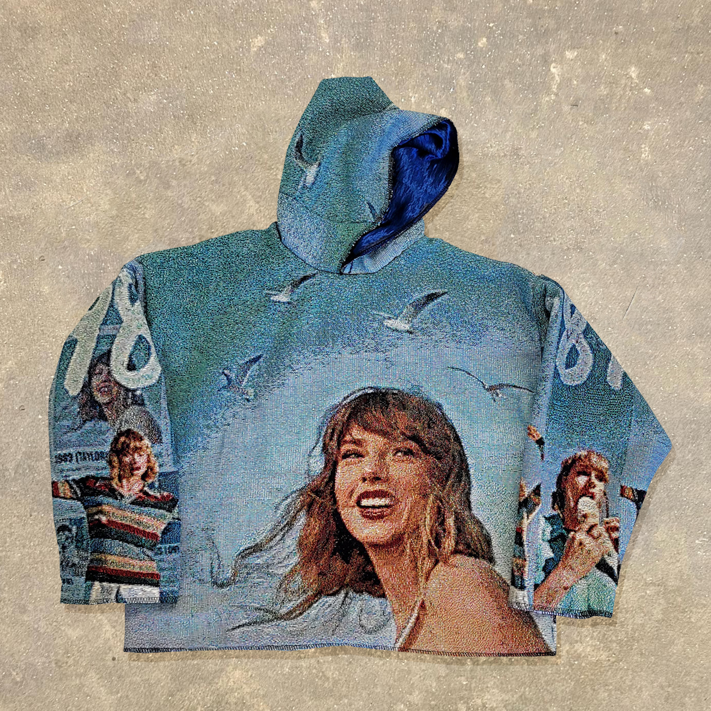 Fashion Girls Print Long Sleeve Hoodies