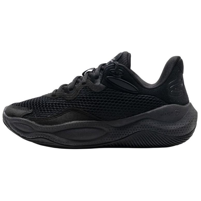 Under Armour Curry Splash 24 Durable Breathable Low-Top Basketball Shoes Unisex Black