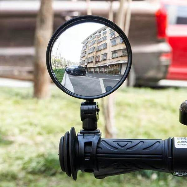 Electric scooter rearview mirror