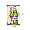 Peroni Beer Girl - Metal Tin Signs(8*12Inch/12*16Inch) - Bar