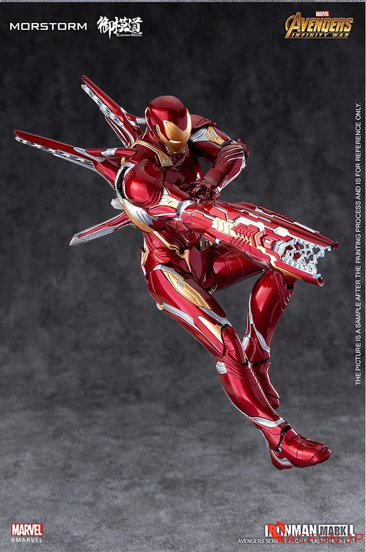 御模道 アイアンマン マーク50 1/9スケールプラモデルDX版国内発送值段