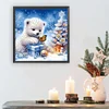 Diamond Painting-DIY Crystal Rhinestone Snow Bear