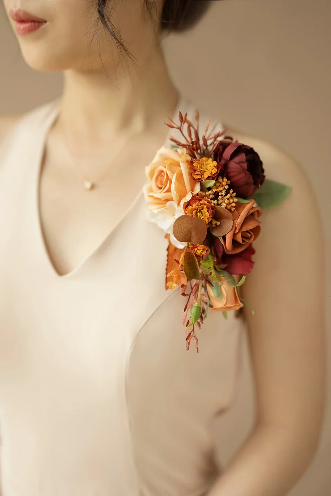 1.5"-2" Foam Rosebud & Petite Rose with Stem - 18 Colors