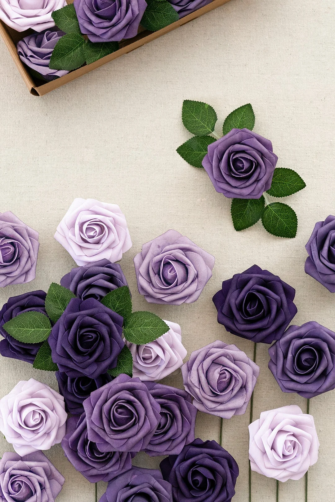 3" Foam Rose with Stem - 56 Colors