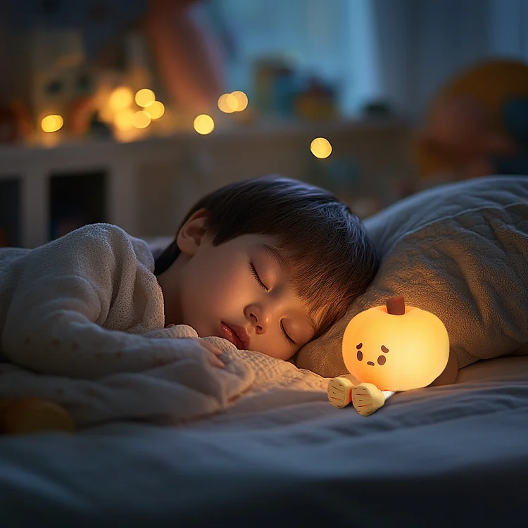 Cute Pumpkin LED Night Light-Baby Gifts For Girls