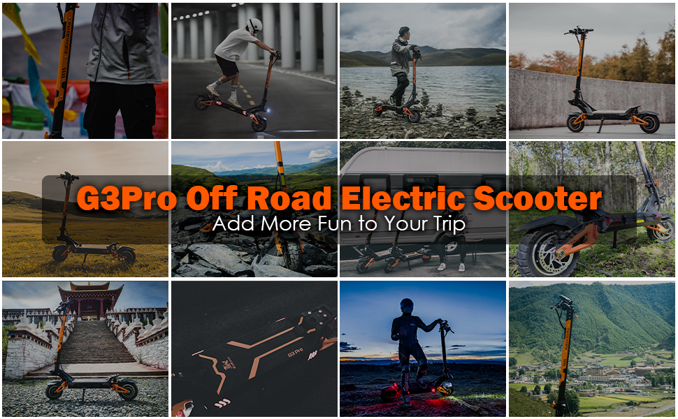 KuKirin G3Pro off road electric scooter